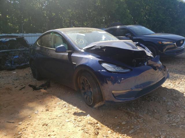 TESLA MODEL Y 2021 with VIN 5YJYGDEE2MF246890 - Photo from auction
