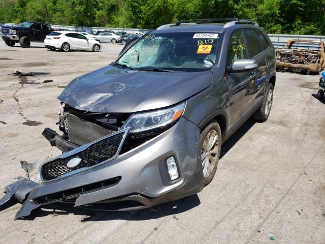 Photo 2 from auction – 2014 KIA SORENTO EX with VIN 5XYKUDA75EG525914