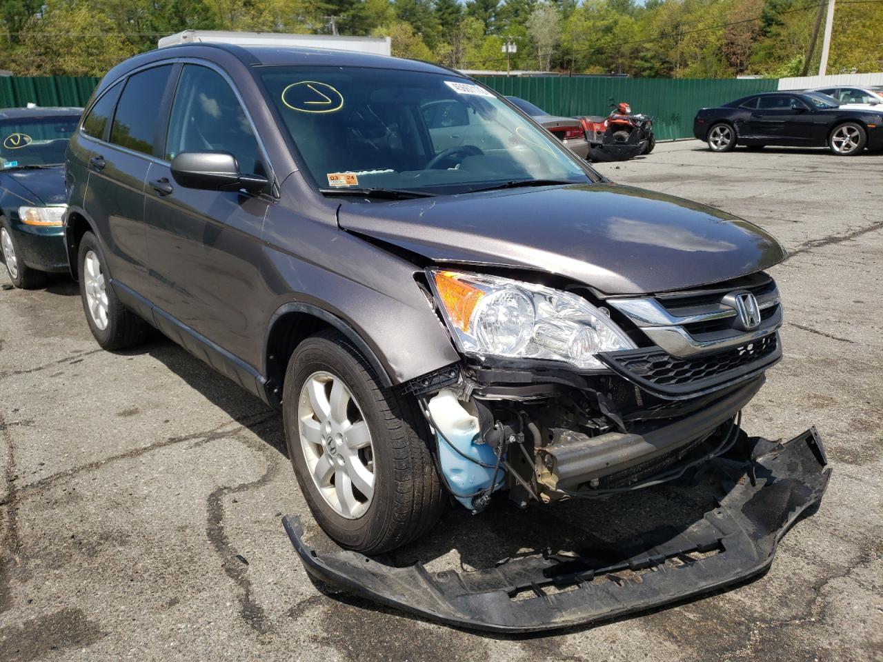 HONDA CR-V SE 2011 with VIN 5J6RE4H46BL110442 - Photo from auction