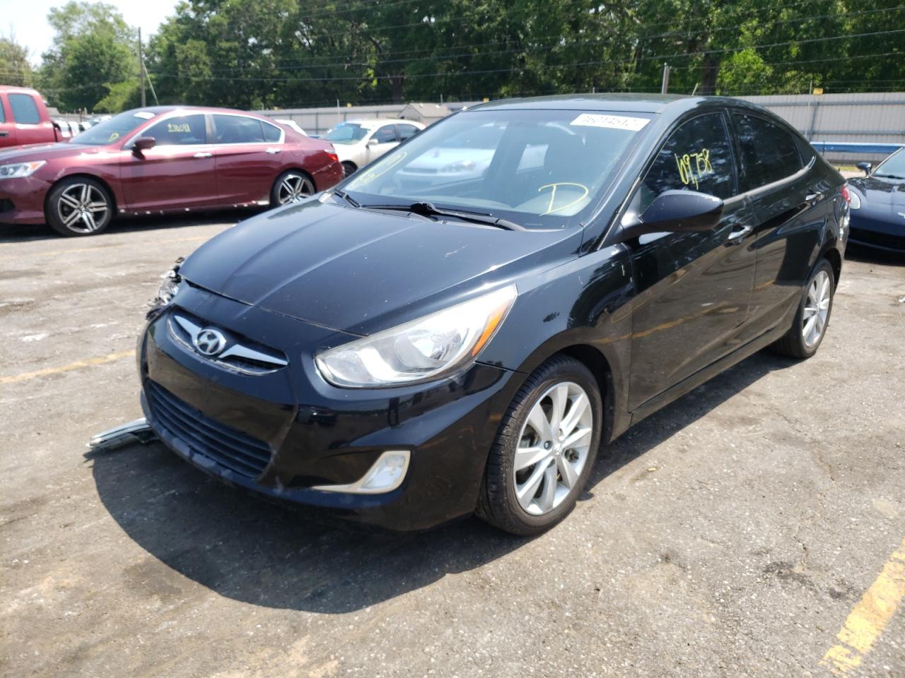 Photo 2 from auction – 2013 HYUNDAI ACCENT GLS with VIN KMHCU4AE2DU288519