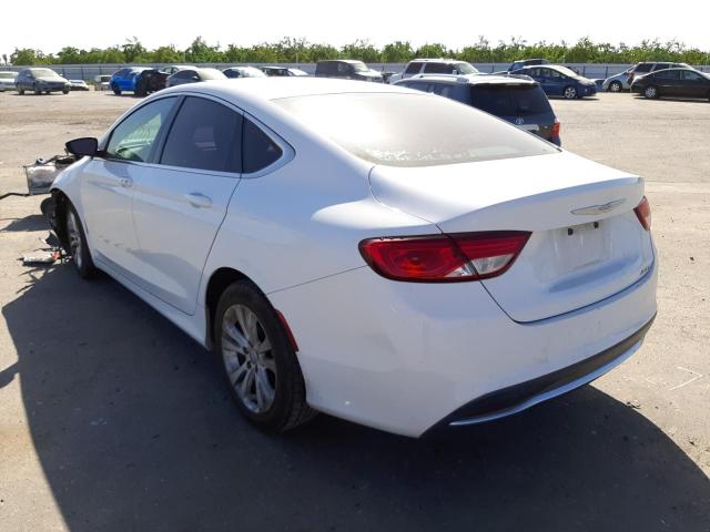 Photo 3 from auction – 2015 CHRYSLER 200 LIMITE with VIN 1C3CCCAB0FN579304