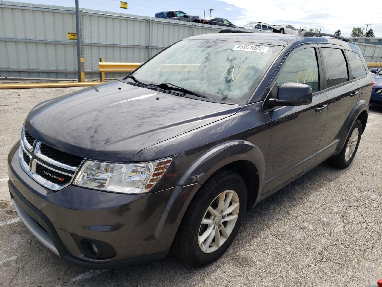 Photo 2 from auction – 2015 DODGE JOURNEY SX with VIN 3C4PDDBG7FT755565