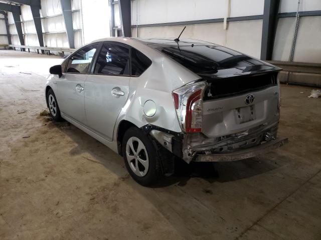 Photo 3 from auction – 2014 TOYOTA PRIUS with VIN JTDKN3DU9E1783877