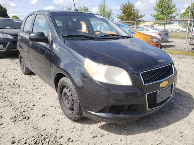 CHEVROLET AVEO LT 2009 with VIN KL1TG66E29B616600 - Photo from auction
