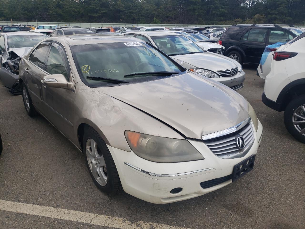 Photo 1 from auction – 2005 ACURA RL with VIN JH4KB16505C019390