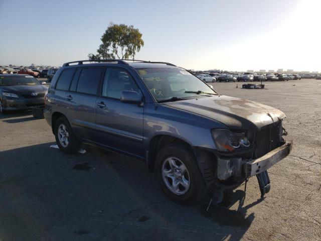 TOYOTA HIGHLANDER 2002 with VIN JTEGD21A420040716 - Photo from auction