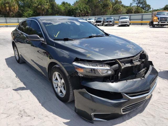 CHEVROLET MALIBU LS 2018 with VIN 1G1ZB5ST5JF190018 - Photo from auction