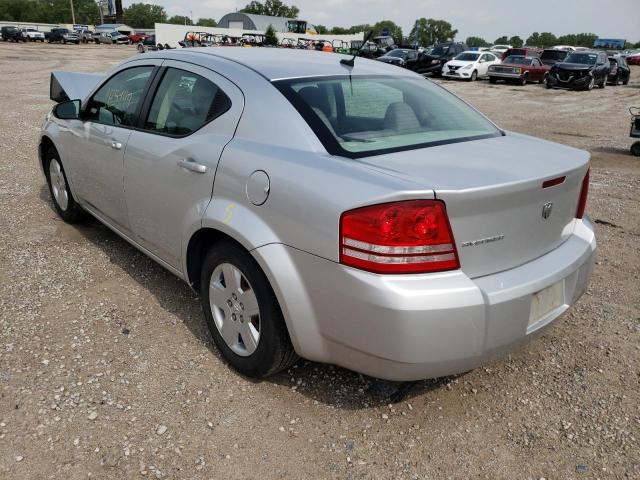 Photo 2 from auction – 2008 DODGE AVENGER SE with VIN 1B3LC46K78N281072
