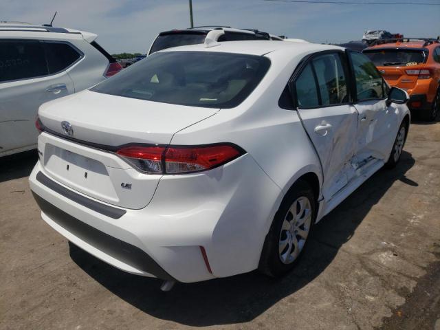 Photo 4 from auction – 2022 TOYOTA COROLLA LE with VIN JTDEPMAE5NJ206337