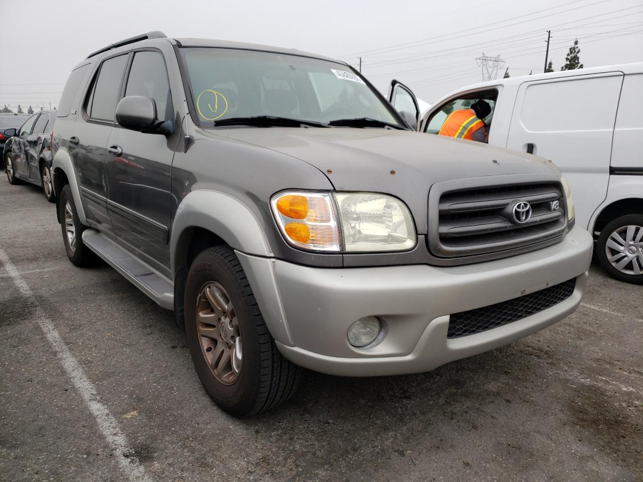 TOYOTA SEQUOIA SR 2003 with VIN 5TDZT34A13S178729 - Photo from auction