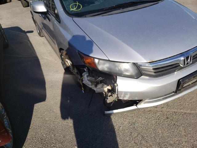 Photo 9 from auction – 2012 HONDA CIVIC LX with VIN 19XFB2F51CE309619
