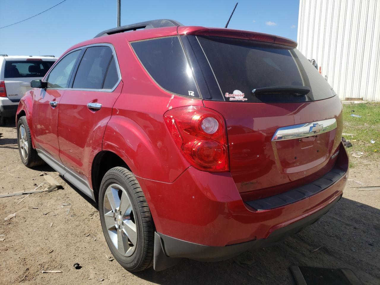 Photo 3 from auction – 2013 CHEVROLET EQUINOX LT with VIN 1GNALDEK0DZ124386