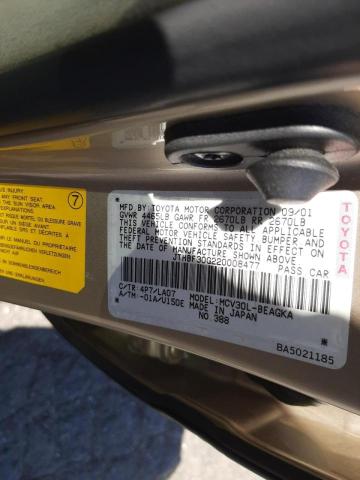 Photo 10 from auction – 2002 LEXUS ES 300 with VIN JTHBF30G220008477