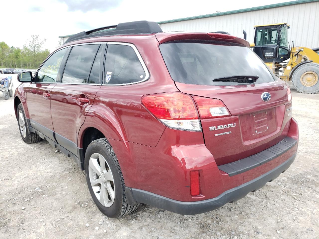 Снимка 3 от търг – 2013 SUBARU OUTBACK 2. с VIN 4S4BRBCC2D3265714