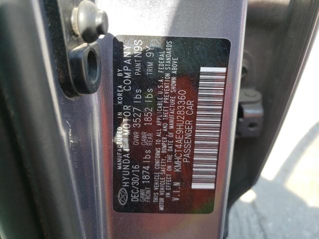 Photo 10 from auction – 2017 HYUNDAI ACCENT SE with VIN KMHCT4AE9HU283360