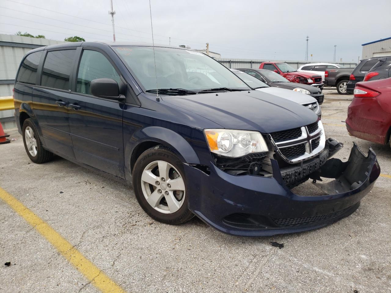 DODGE GRAND CARA 2013 with VIN 2C4RDGBG0DR698605 - Photo from auction