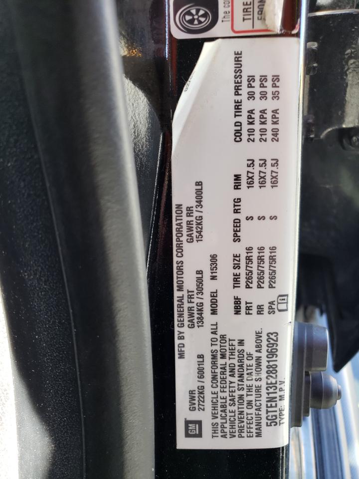 Photo 10 from auction – 2008 HUMMER H3 with VIN 5GTEN13E288196923