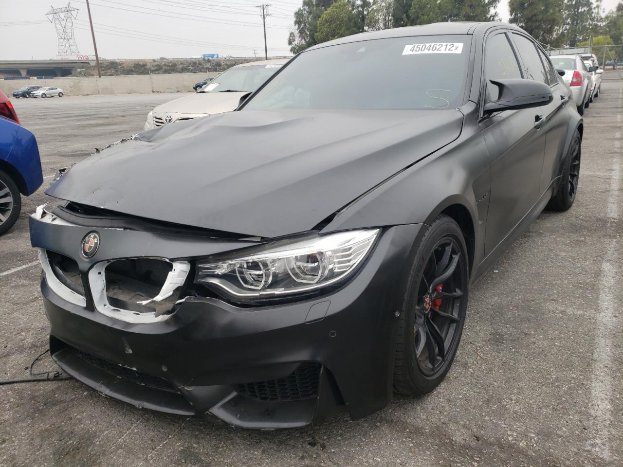Photo 2 from auction – 2017 BMW M3 with VIN WBS8M9C58H5G83496