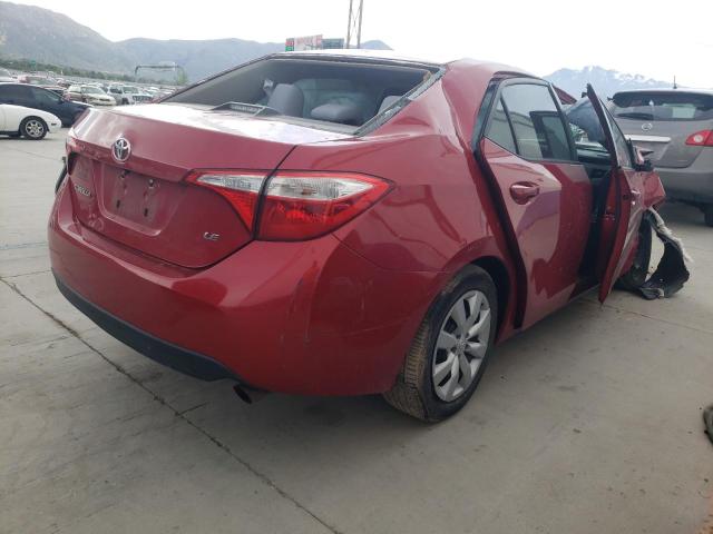 Photo 4 from auction – 2014 TOYOTA COROLLA L with VIN 2T1BURHE4EC068834