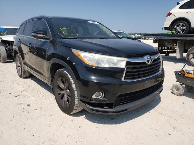 TOYOTA HIGHLANDER 2014 with VIN 5TDKKRFH0ES034075 - Photo from auction