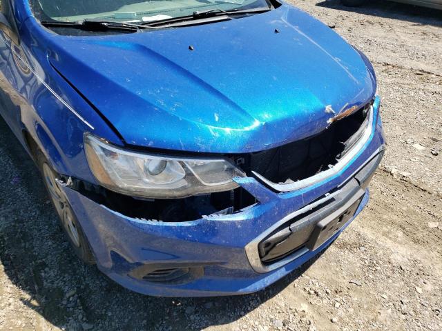 Photo 9 from auction – 2017 CHEVROLET SONIC LS with VIN 1G1JB5SG5H4119861