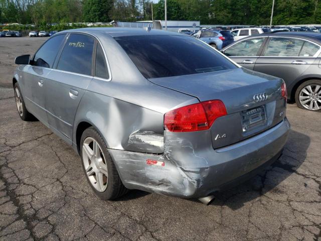 Photo 3 from auction – 2007 AUDI A4 2.0T QU with VIN WAUDF78E07A254723