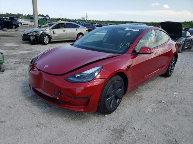 Photo 2 from auction – 2021 TESLA MODEL 3 with VIN 5YJ3E1EA6MF100536