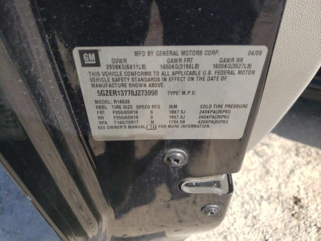 Photo 1 from auction – 2008 SATURN OUTLOOK XE with VIN 5GZER13778J273998