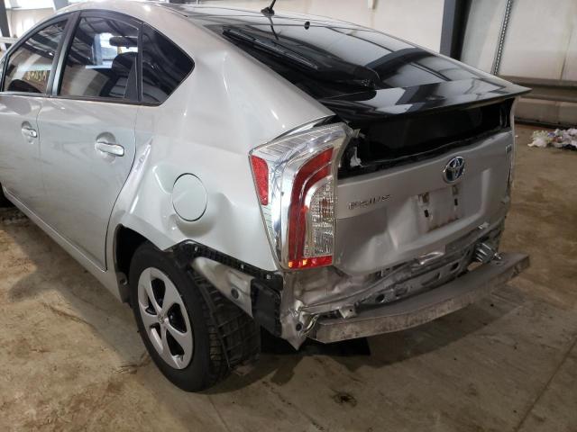 Photo 9 from auction – 2014 TOYOTA PRIUS with VIN JTDKN3DU9E1783877