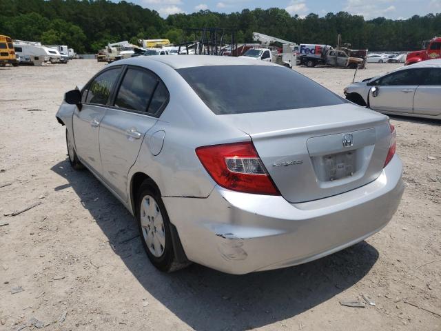 Photo 3 from auction – 2012 HONDA CIVIC LX with VIN 2HGFB2F52CH309036