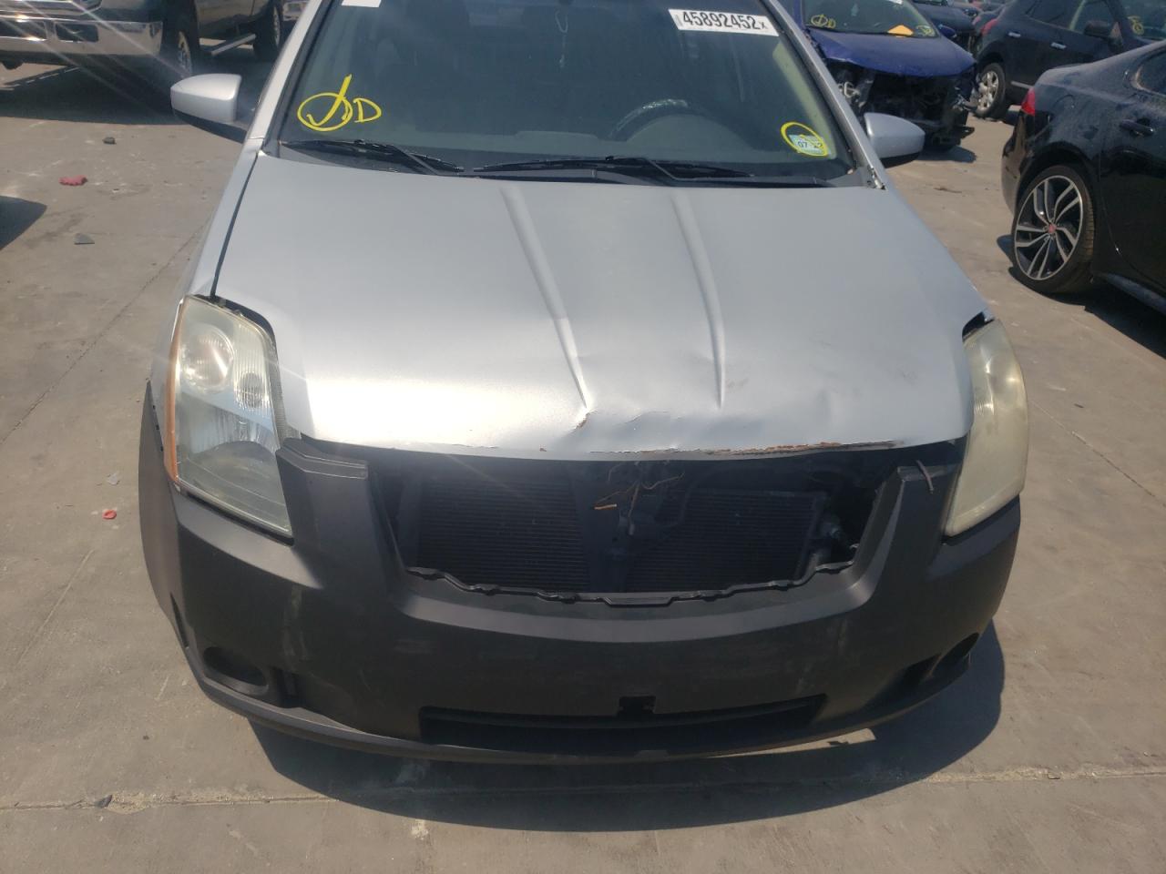 Photo 9 from auction – 2008 NISSAN SENTRA 2.0 with VIN 3N1AB61E08L728558