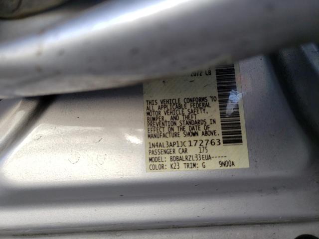 Photo 10 from auction – 2018 NISSAN ALTIMA 2.5 with VIN 1N4AL3AP1JC172763