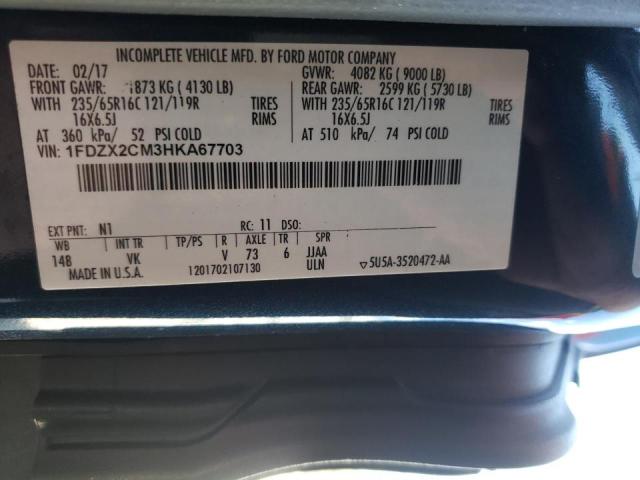 Zdjęcie 10 z aukcji – 2017 FORD TRANSIT T- z VIN 1FDZX2CM3HKA67703