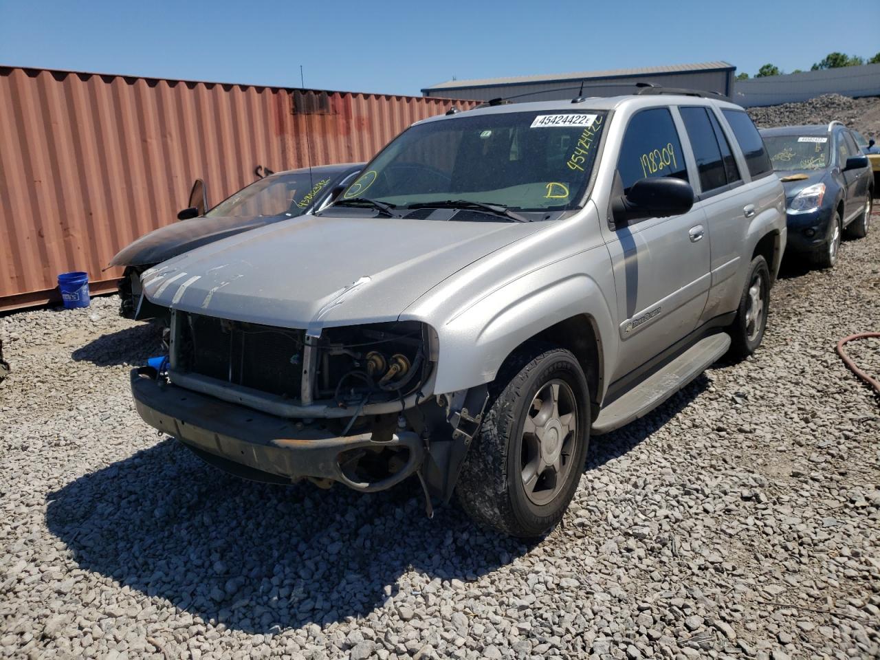 Photo 2 from auction – 2004 CHEVROLET TRAILBLAZE with VIN 1GNDS13S742186393