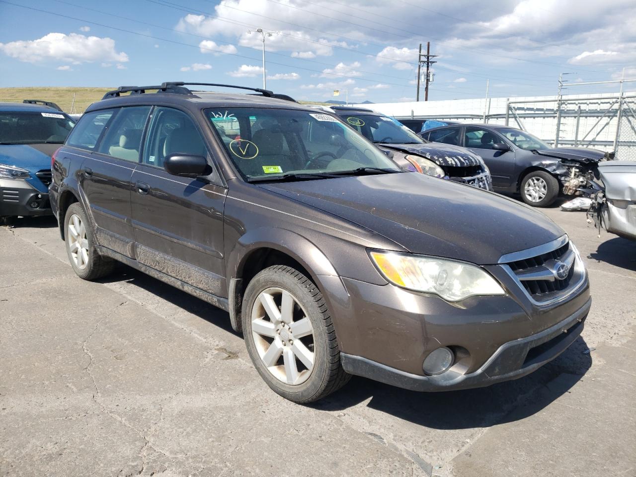 SUBARU OUTBACK 2. 2009 with VIN 4S4BP61C197313395 - Photo from auction