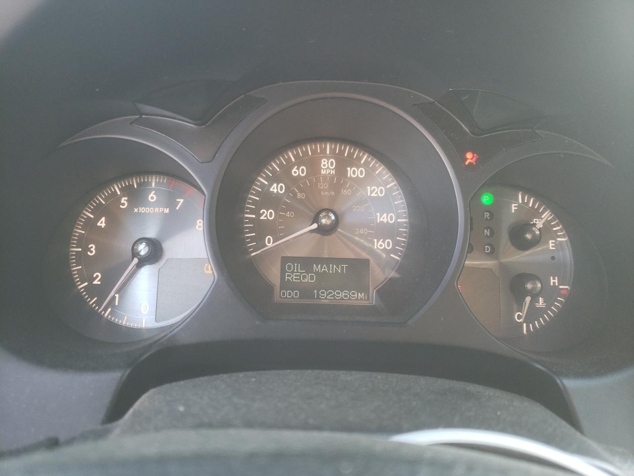 Photo 8 from auction – 2006 LEXUS GS 300 with VIN JTHBH96SX65008468