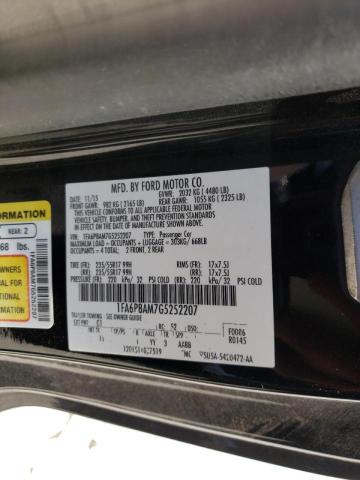 Photo 10 from auction – 2016 FORD MUSTANG with VIN 1FA6P8AM7G5252207