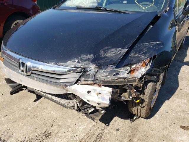 Photo 9 from auction – 2012 HONDA CIVIC LX with VIN 2HGFB2E56CH567092