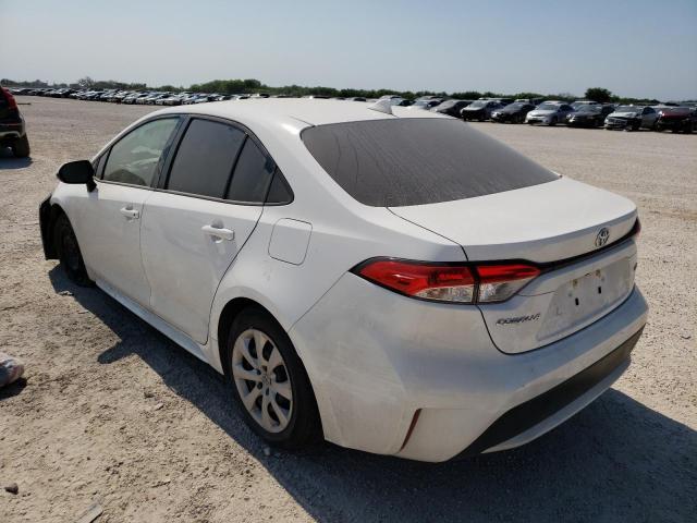 Photo 3 from auction – 2021 TOYOTA COROLLA LE with VIN JTDEPMAE9MJ119099