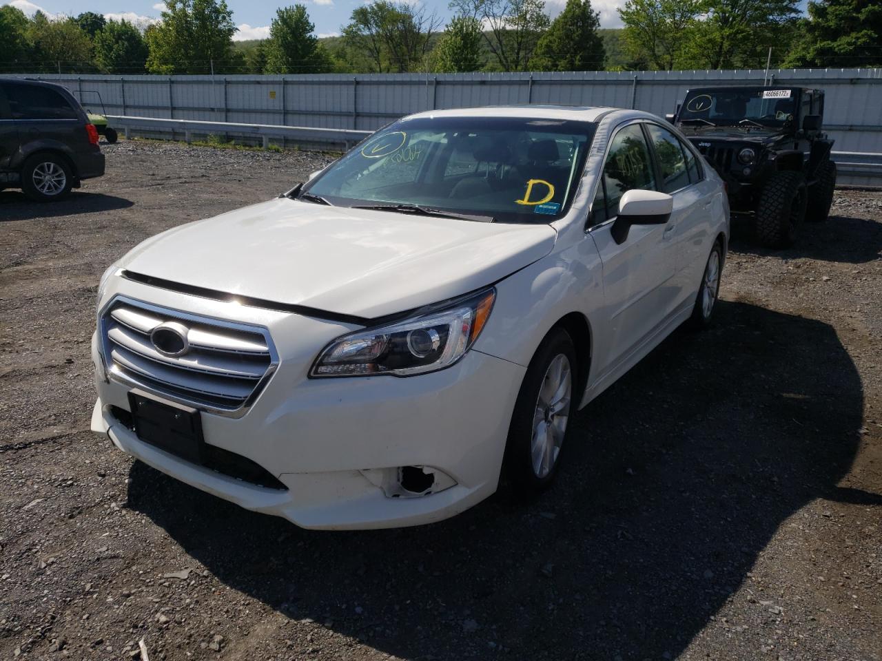 Photo 2 from auction – 2017 SUBARU LEGACY 2.5 with VIN 4S3BNAD65H3005073