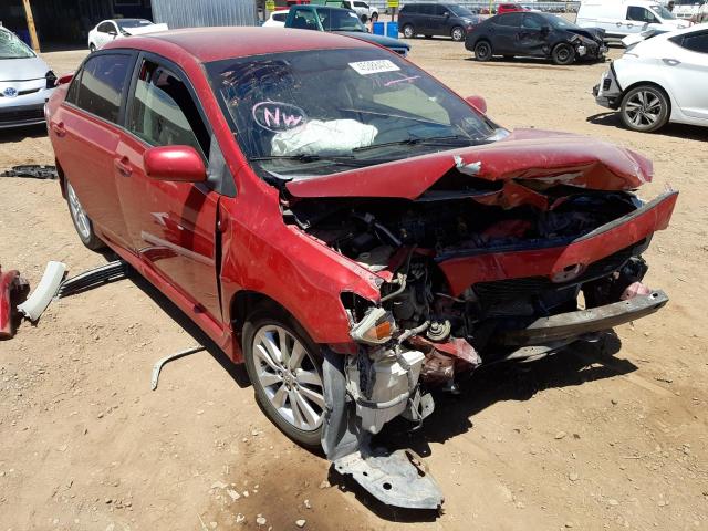 TOYOTA COROLLA BA 2010 with VIN 1NXBU4EEXAZ263367 - Photo from auction