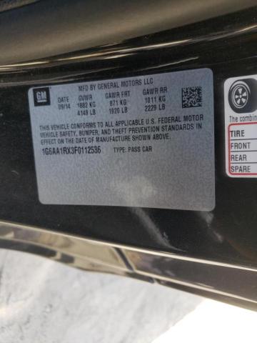 Photo 10 from auction – 2015 CADILLAC ATS with VIN 1G6AA1RX3F0112536