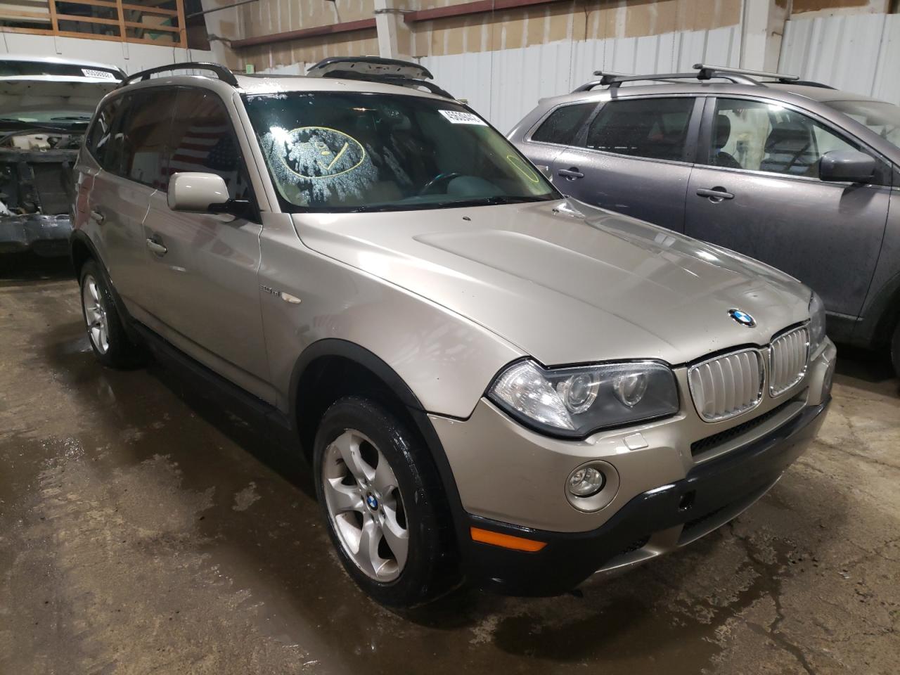 BMW X3 3.0SI 2007 with VIN WBXPC93447WF14181 - Photo from auction