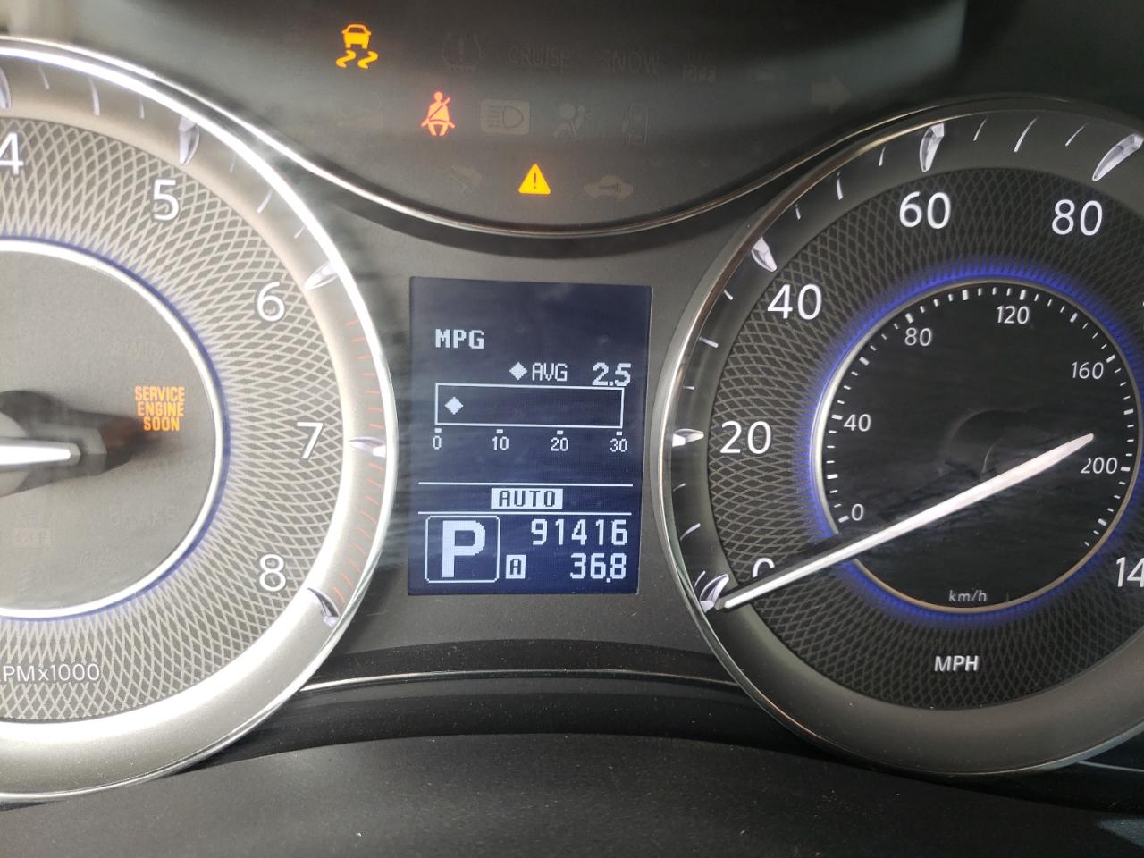 Photo 8 from auction – 2012 INFINITI QX56 with VIN JN8AZ2NC1C9315323