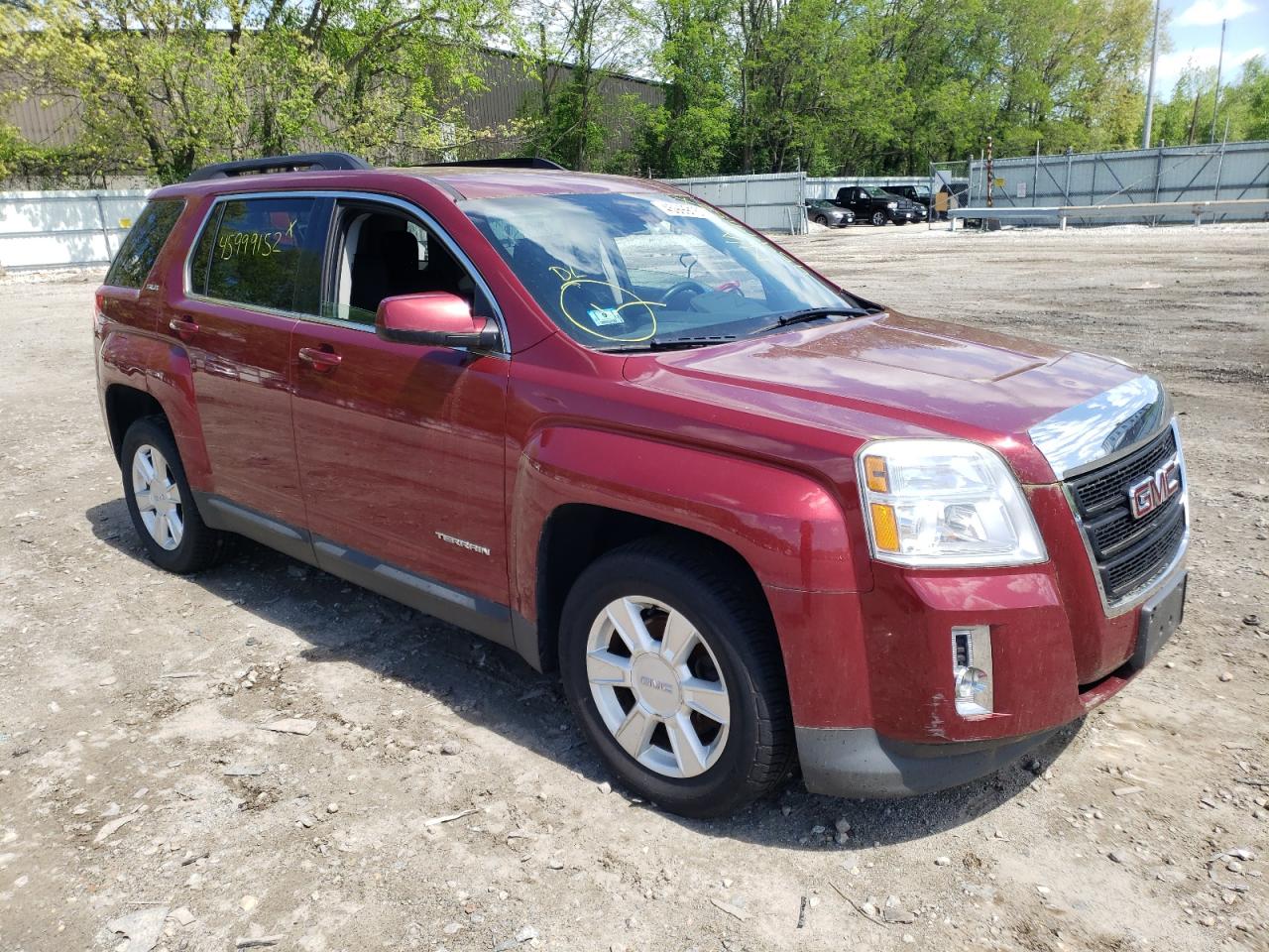 GMC TERRAIN SL 2012 with VIN 2GKFLTEK4C6361681 - Photo from auction