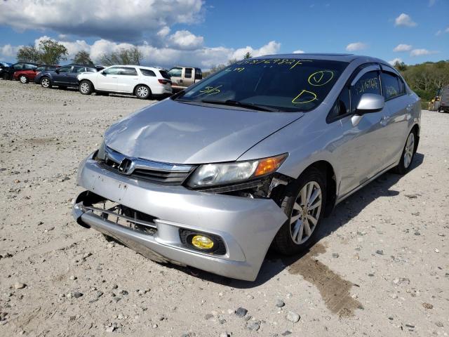 Photo 2 from auction – 2012 HONDA CIVIC EXL with VIN 19XFB2F93CE343211