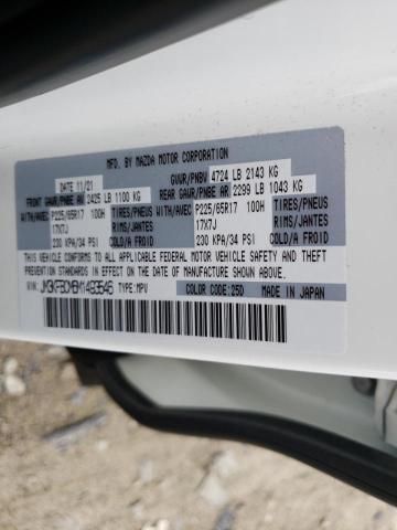 Photo 10 from auction – 2021 MAZDA CX-5 TOURI with VIN JM3KFBCM6M1493546