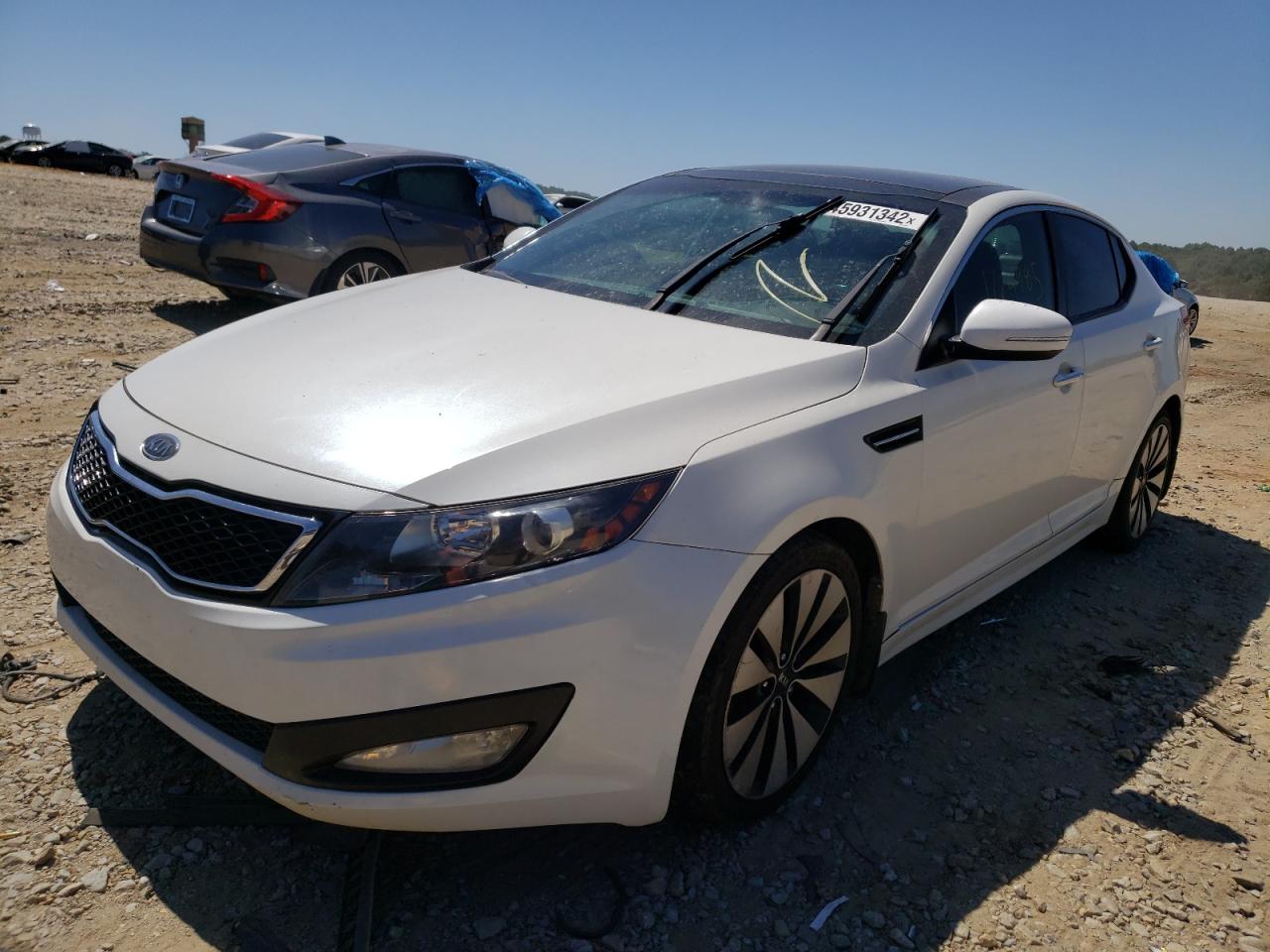 Photo 2 from auction – 2012 KIA OPTIMA SX with VIN 5XXGR4A60CG014949