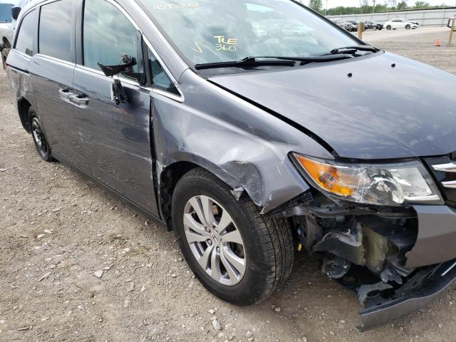 Photo 9 from auction – 2014 HONDA ODYSSEY EX with VIN 5FNRL5H69EB083893