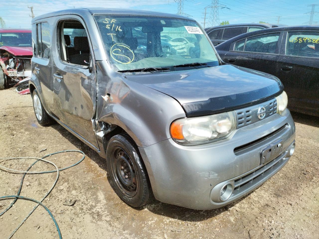 NISSAN CUBE BASE 2010 with VIN JN8AZ2KR6AT153259 - Photo from auction